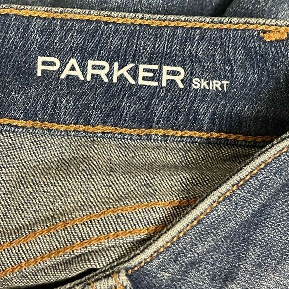 DL1961 Mini Parker Swagger Denim Skirt Made w/American Cotton (Medium) - Picture 11 of 16